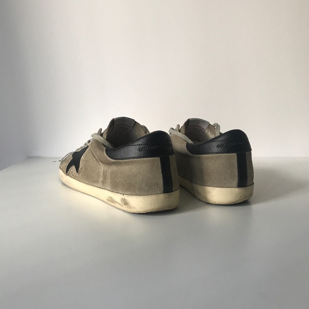 Golden Goose Men’s Super Star Sz 43 Suede Tan - Picture 5 of 8
